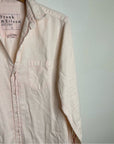 Frank & Eileen 100% Cotton Mary Famous Denim Light Pink Shirt Dress