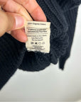 MATE The Label 100% Organic Cotton Half - Zip Chunky Knit Oversized Sweater