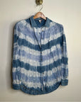 Anthropologie Pilcro 100% Cotton Tie Dye Button Down Top