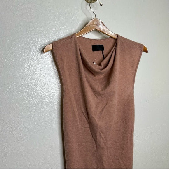 RtA RtA 100% Cashmere Leana Tank Dress in Dusty Coral M - Cashmere