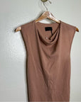 RtA 100% Cashmere Leana Tank Dress in Dusty Coral M