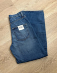 Outerknown 100% Organic Cotton Denim Brook Wide Leg Sea Jean