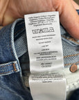 Outerknown 100% Organic Cotton Denim Brook Wide Leg Sea Jean