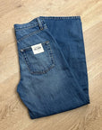 Outerknown 100% Organic Cotton Denim Brook Wide Leg Sea Jean