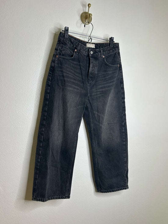 Free People 100% Cotton Deep Trance Dropped Boyfriend Jean Low Slung in Hypnosis