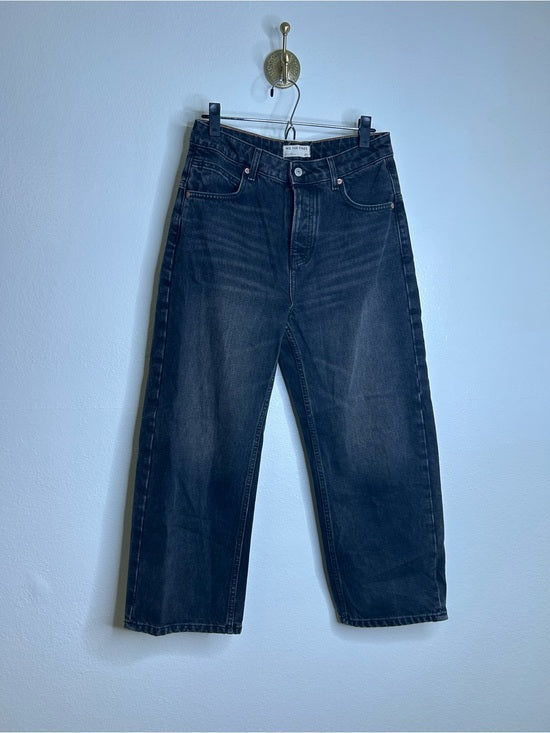 Free People 100% Cotton Deep Trance Dropped Boyfriend Jean Low Slung in Hypnosis