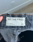 Free People 100% Cotton Deep Trance Dropped Boyfriend Jean Low Slung in Hypnosis