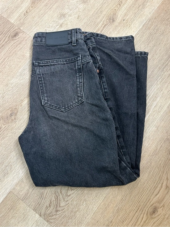 Free People 100% Cotton Deep Trance Dropped Boyfriend Jean Low Slung in Hypnosis