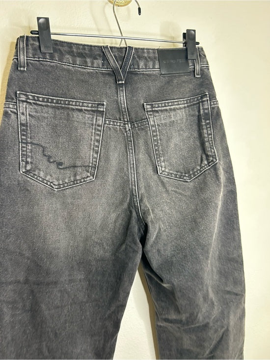 Free People 100% Cotton Deep Trance Dropped Boyfriend Jean Low Slung in Hypnosis