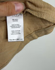 Nation LA 100% Cotton Jen Gold Button Down Puff Sleeve Top in Toffee