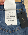 Rag & Bone 100% Cotton Denim Rosa Mid Rise Relaxed Fit Jean Shorts