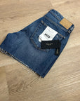 Rag & Bone 100% Cotton Denim Rosa Mid Rise Relaxed Fit Jean Shorts