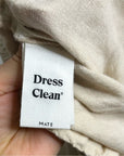 MATE The Label 100% Organic Linen Tailored Trouser Pant in Natural