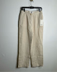 MATE The Label 100% Organic Linen Tailored Trouser Pant in Natural