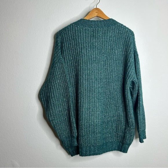 MATE The Label Luxe Alpaca Oversized Cardigan Sweater Spruce