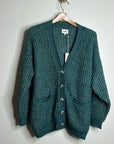 MATE The Label Luxe Alpaca Oversized Cardigan Sweater Spruce