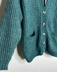 MATE The Label Luxe Alpaca Oversized Cardigan Sweater Spruce
