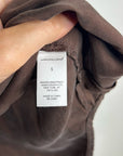Unsubscribed 100% Silk Chocolate Brown Lightweight Camisole Tank Top