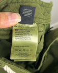 Scotch & Soda 100% Cotton Army Green Straight Leg Utility Style Pant