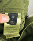 Scotch & Soda 100% Cotton Army Green Straight Leg Utility Style Pant