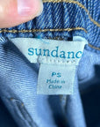 Sundance 100% Cotton Nyla Denim Utility Style Baggy Drawstring Jogger Pant