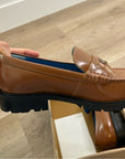 Free People Patent Leather Liv Penny Loafer Size 39/9