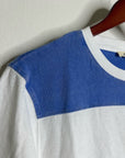 Madewell 100% Cotton The Relaxed Varsity Tee in Vintage Jersey in Varsity Blue