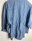 Nation LA 100% Organic Cotton Denim Chambray Emmett Top 3/4 Sleeve