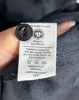 NWT MATE The Label 100% Organic Linen Button Front Midi Dress
