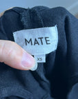NWT MATE The Label 100% Organic Linen Button Front Midi Dress