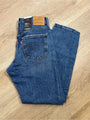 Levi's 100% Cotton Denim Middy Straight Leg Medium Wash Jean