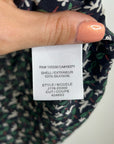 Joie 100% Silk Rabbit Carrot Novelty Print Puff Sleeve Short Sleeve Blouse Top