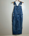 Frame Denim 100% Cotton Straight Leg Utility Patch Overalls