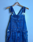 Frame Denim 100% Cotton Straight Leg Utility Patch Overalls