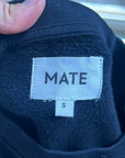 MATE The Label 100% Organic Cotton Terry Shrunken Pullover Sweatshirt