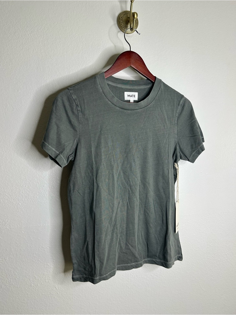 MATE the Label MATE The Label 100% Organic Cotton Classic T - Shirt Forest Green - Cotton