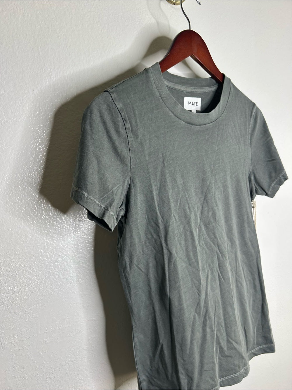MATE The Label 100% Organic Cotton Classic T - Shirt Forest Green