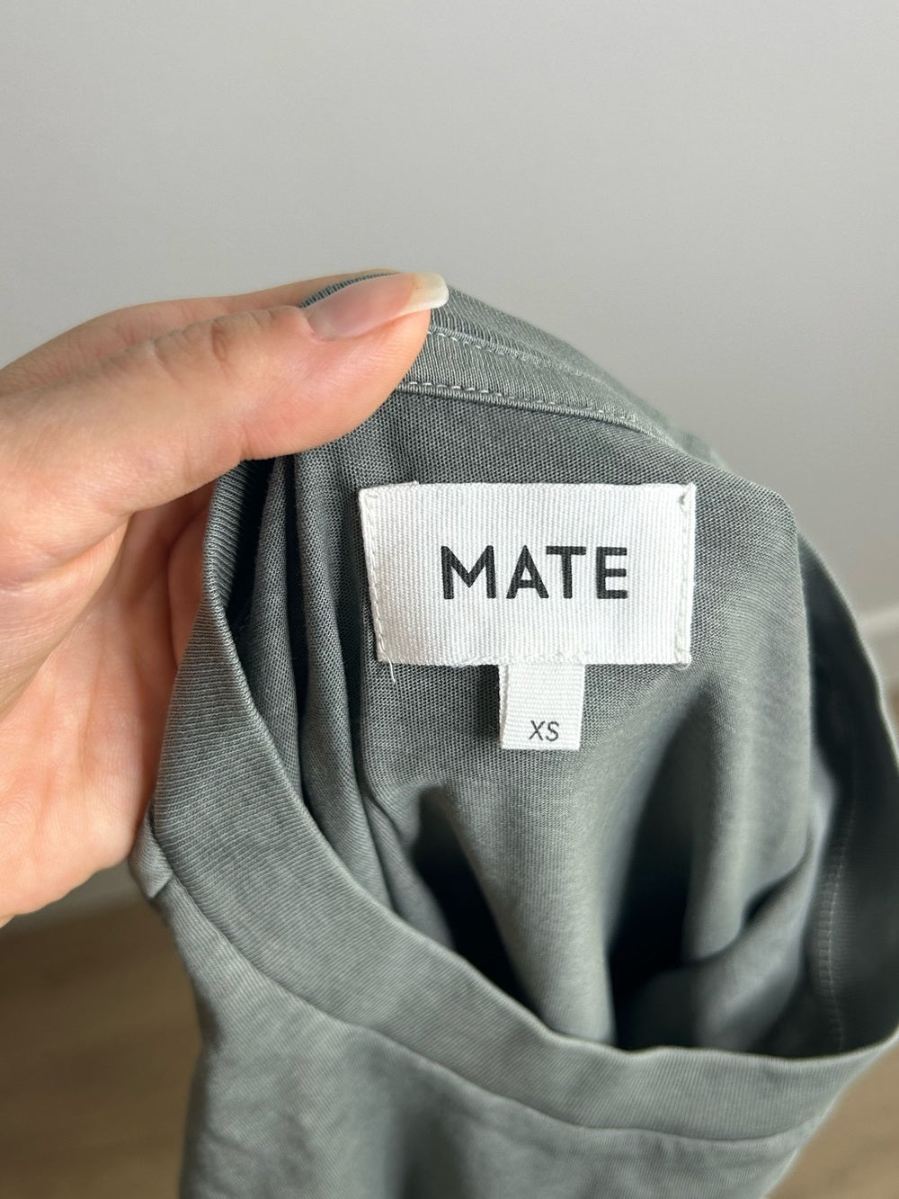 MATE The Label 100% Organic Cotton Classic T - Shirt Forest Green