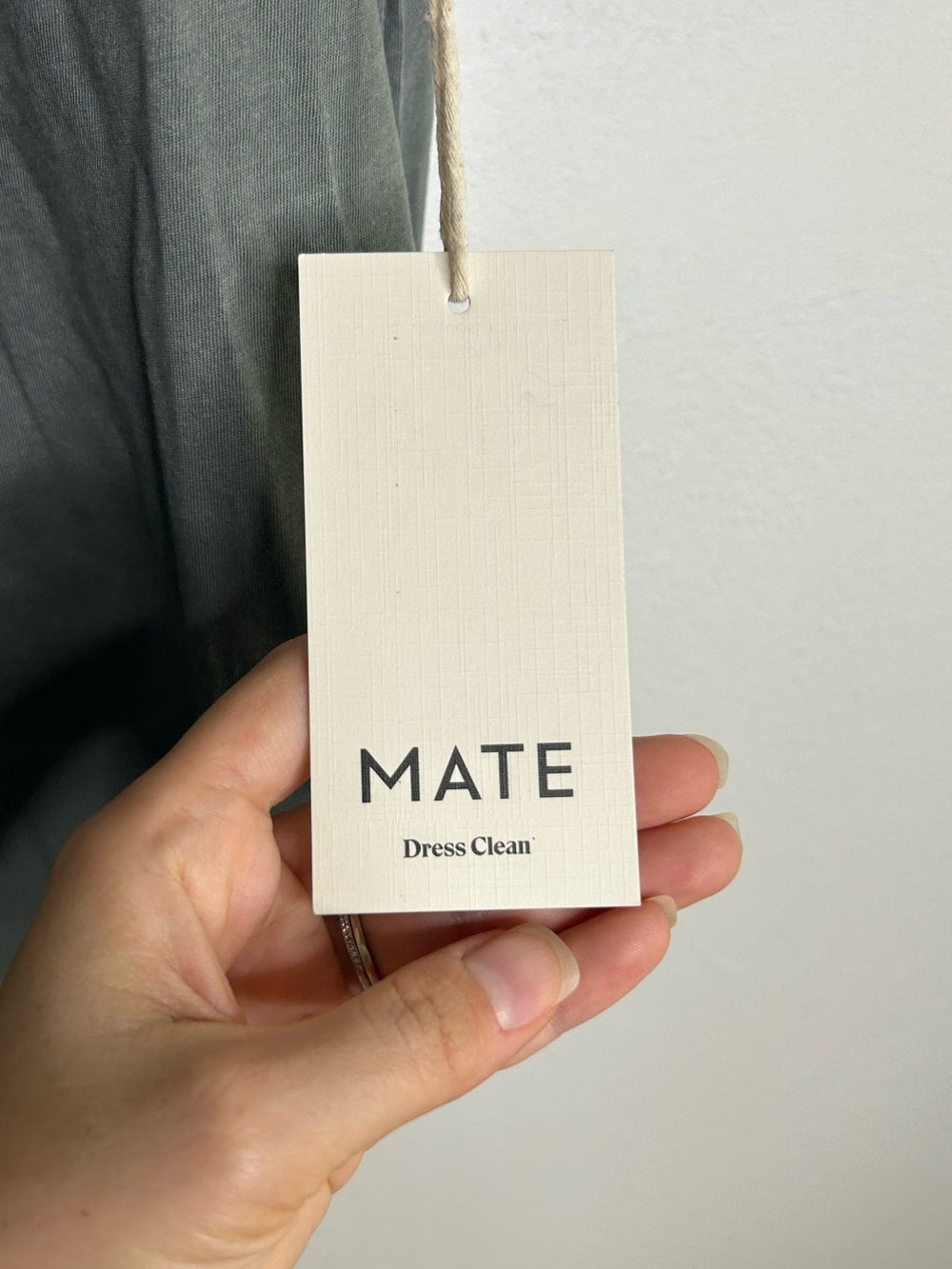 MATE The Label 100% Organic Cotton Classic T - Shirt Forest Green
