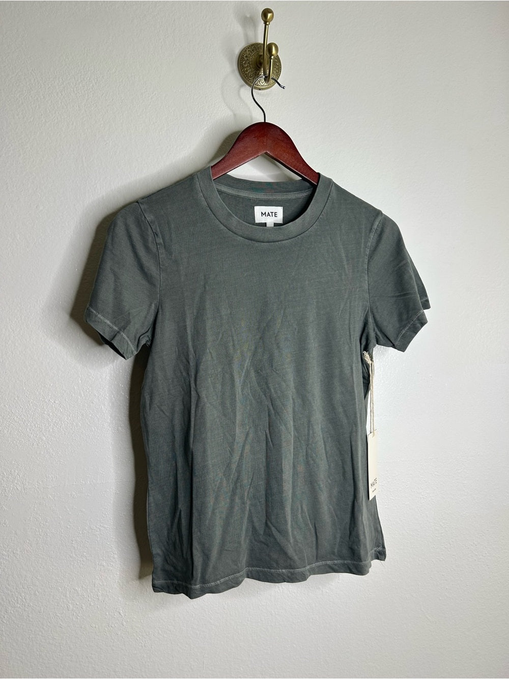 MATE the Label MATE The Label 100% Organic Cotton Classic T - Shirt Forest Green - Cotton