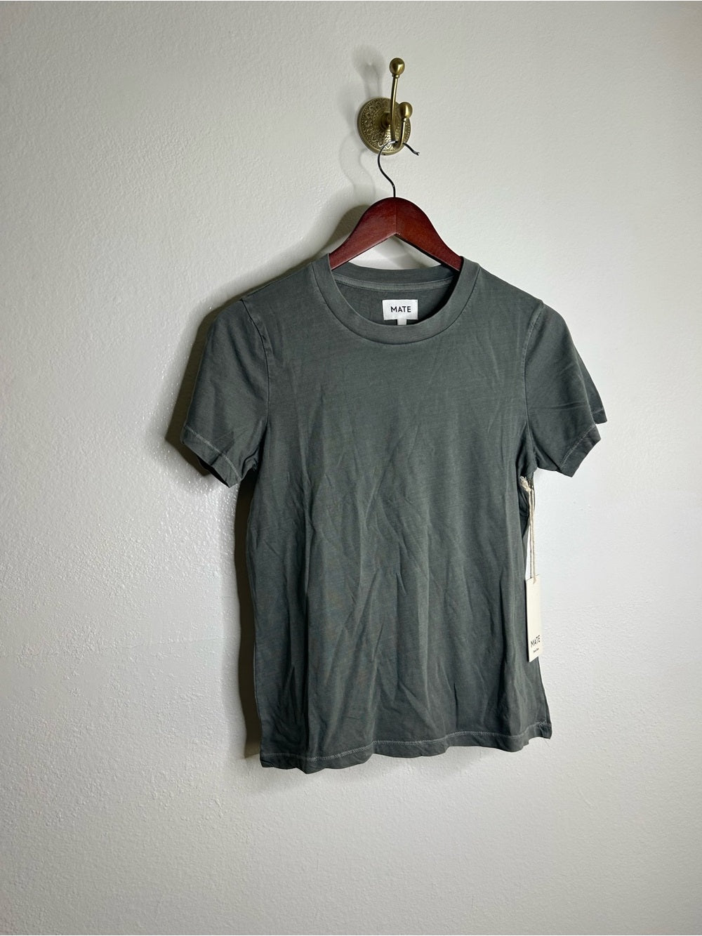 MATE the Label MATE The Label 100% Organic Cotton Classic T - Shirt Forest Green - Cotton