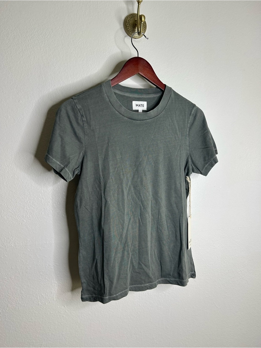 MATE the Label MATE The Label 100% Organic Cotton Classic T - Shirt Forest Green - Cotton