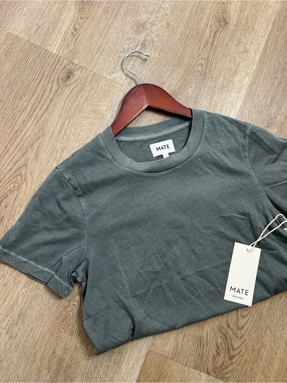 MATE the Label MATE The Label 100% Organic Cotton Classic T - Shirt Forest Green - Cotton
