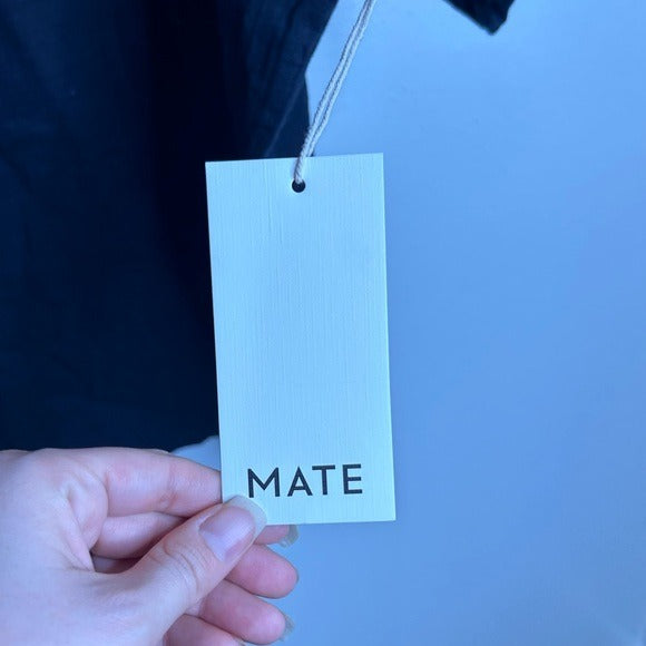MATE The Label 100% Organic Cotton Gauze Black Cover - Up XS/S