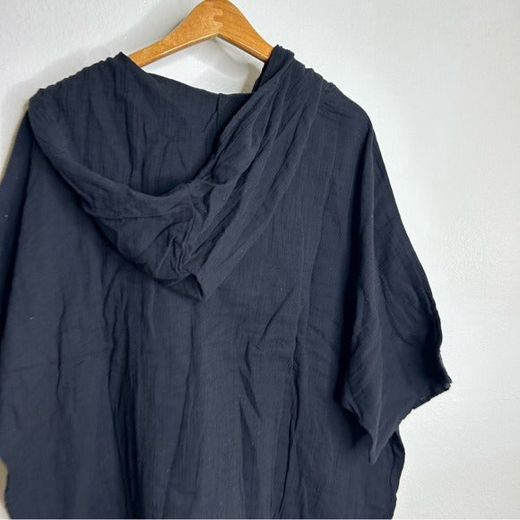 MATE The Label 100% Organic Cotton Gauze Black Cover - Up XS/S