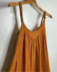 Xirena 100% Cotton Gauze Midi Dress in Beehive