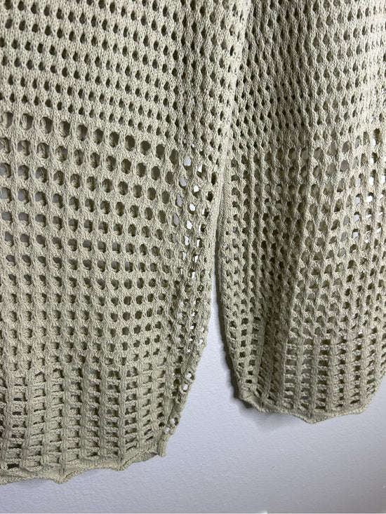 Free People 'Fre-est' 100% Cotton Knit Crochet Balloon Leg Neutral Pant
