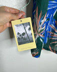 Trovata Birds of Paradis Cotton Ramie Short Sleeve Lightweight Blouse Top