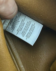 Madewell 100% Leather Tan Transport Tote Bag Front Pocket