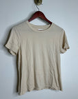 MATE The Label 100% Organic Cotton Cream Ivory Classic T - Shirt